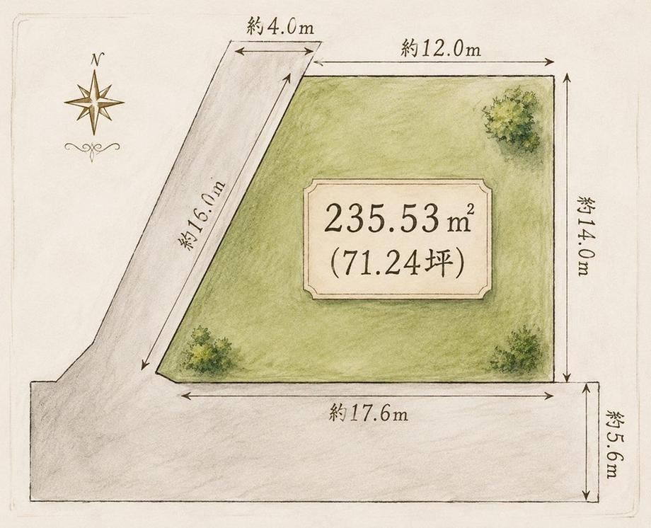236 m² land in Iwanuma, Miyagi - Photo 1