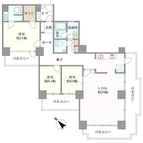 3LDK apartment in Toyonaka, Osaka - Photo 1