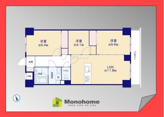 3LDK apartment in Koto Ward, Tokyo - Photo 1
