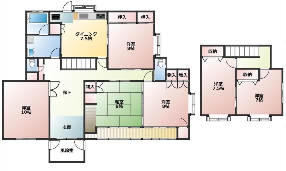 6DK house in Morioka, Iwate - Photo 1