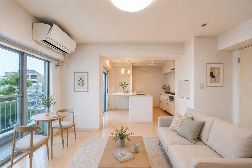2LDK apartment in Meguro Ward, Tokyo - Photo 1