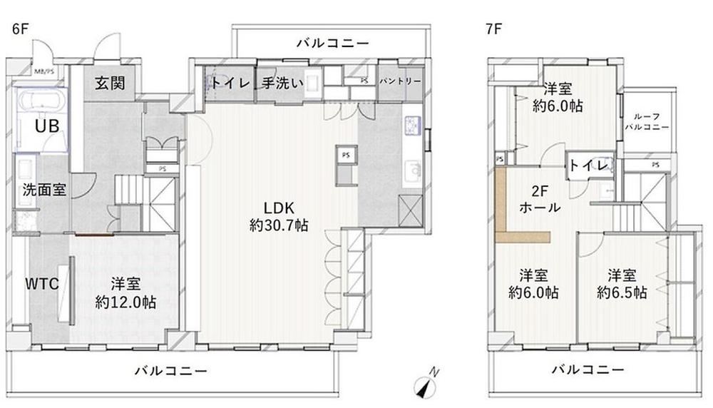 4LDK apartment in Shinjuku Ward, Tokyo - Photo 1
