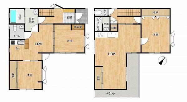 3LDK house in Konan, Aichi - Photo 1