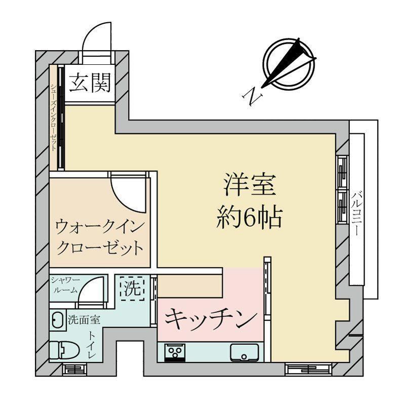 studio apartment in Tachikawa, Tokyo - Photo 1