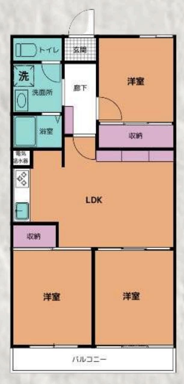 3LDK apartment in Kawagoe, Saitama - Photo 1
