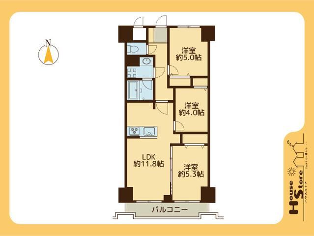 3LDK apartment in Kawaguchi, Saitama - Photo 1