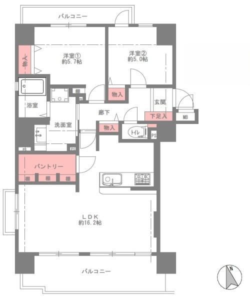 2LDK apartment in Fukushima Ward, Osaka - Photo 1