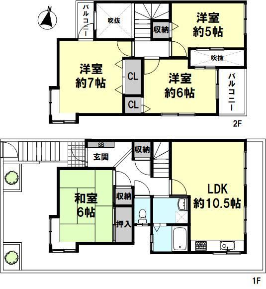 4LDK house in Tarumi Ward, Kobe, Hyogo - Photo 1