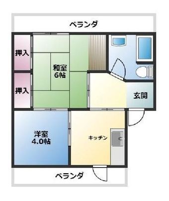 2K apartment in Kainan