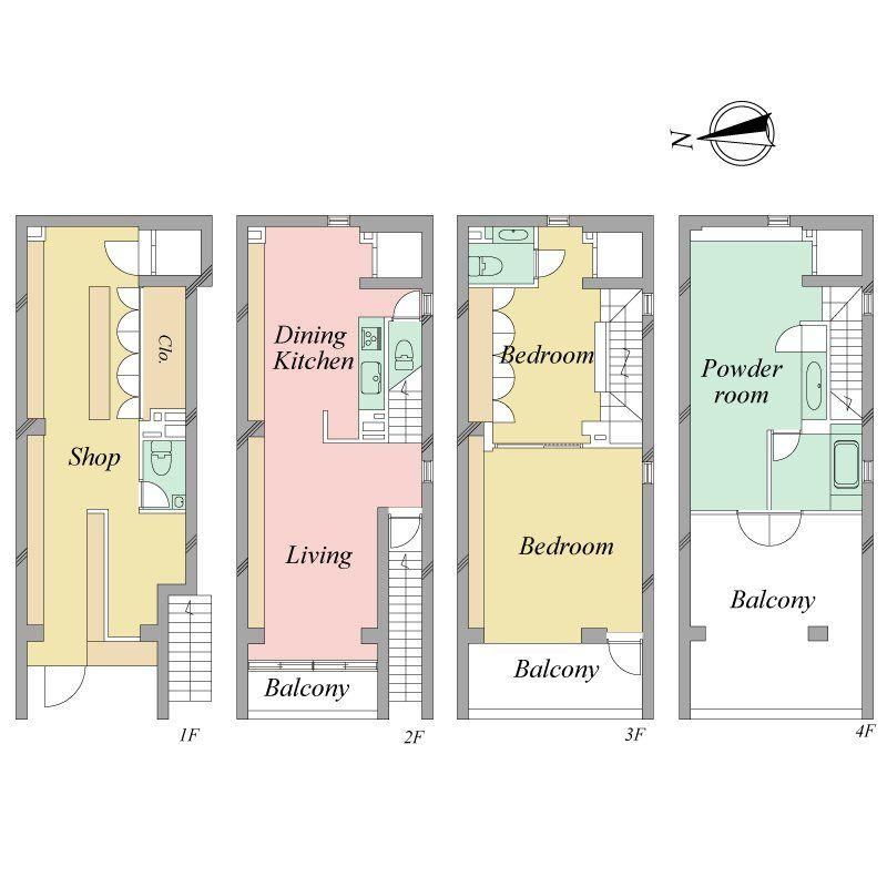 1LDK house in Chuo Ward, Fukuoka - Photo 1