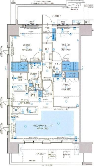 3LDK apartment in Ageo, Saitama - Photo 1