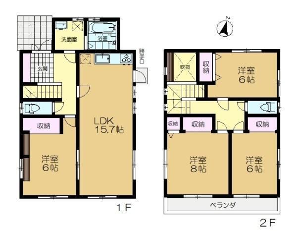 4LDK house in Sakura, Chiba - Photo 1