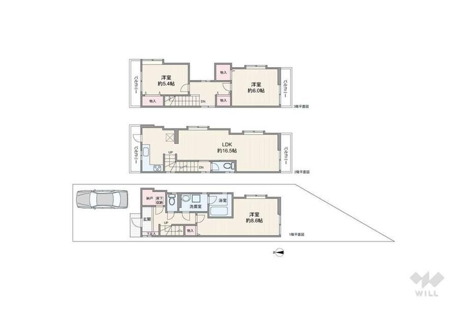 3LDK house in Itabashi Ward, Tokyo - Photo 1