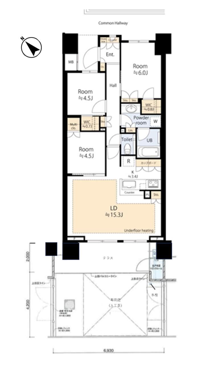 3LDK+2S apartment in Tachikawa, Tokyo - Photo 1