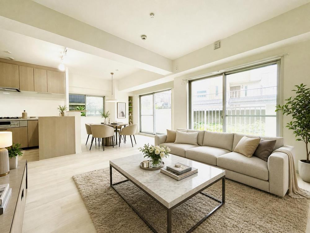 2LDK apartment in Asahi Ward, Yokohama, Kanagawa - Photo 1