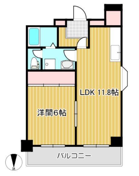 1LDK apartment in Sawara Ward, Fukuoka - Photo 1