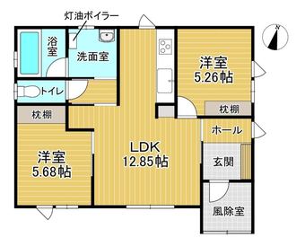 2LDK house in Kamikita District