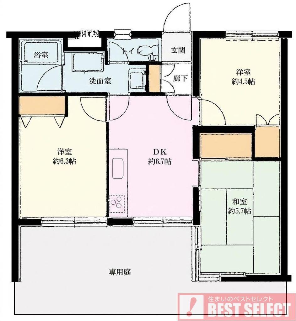 3DK apartment in Chuo Ward, Saitama - Photo 1