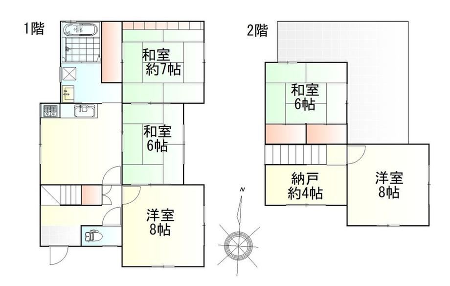 5DK+S house in Tagajo, Miyagi - Photo 1