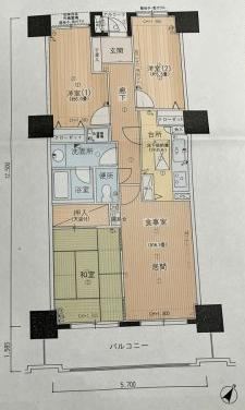 3LDK apartment in Kazo, Saitama - Photo 1