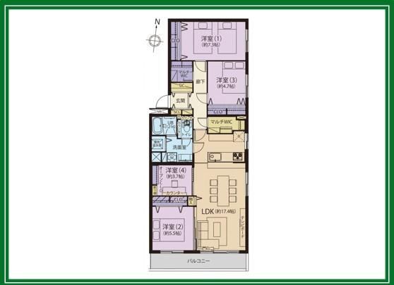 4LDK apartment in Nerima Ward, Tokyo - Photo 1