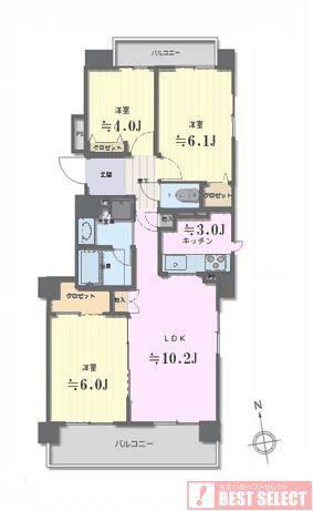 3LDK apartment in Kawaguchi, Saitama - Photo 1
