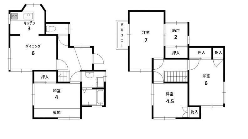 4DK+S house in Kurashiki, Okayama - Photo 1