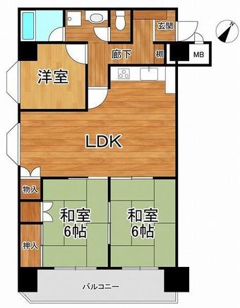 4LDK apartment in Karatsu