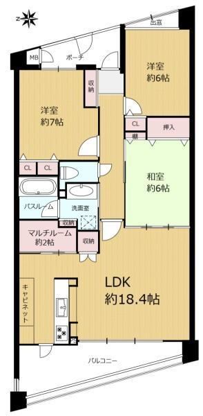 3LDK apartment in Nara, Nara - Photo 1