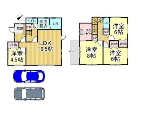 4LDK house in Fukuyama, Hiroshima - Photo 1