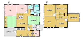 3LDK+3S house in Ishii, Myozai District