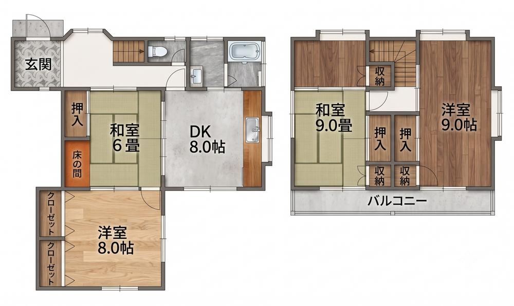 4DK house in Dazaifu, Fukuoka - Photo 1