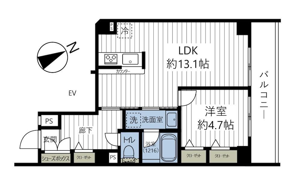 1LDK apartment in Suginami Ward, Tokyo - Photo 1