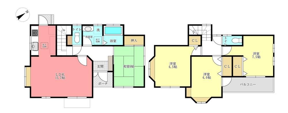 4LDK house in Yotsukaido, Chiba - Photo 1