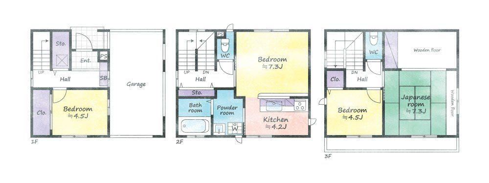 3LDK house in Miyoshi, Iruma District, Saitama - Photo 1