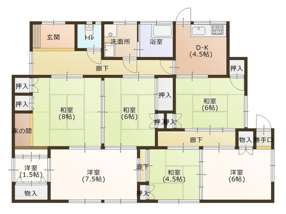 6DK house in Marugame, Kagawa - Photo 1