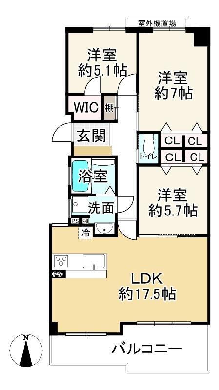 3LDK apartment in Nara, Nara - Photo 1