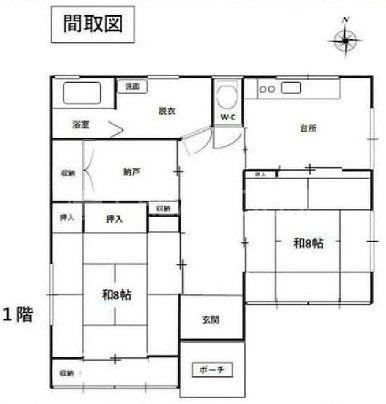 2K+S house in Takasaki, Gunma - Photo 1