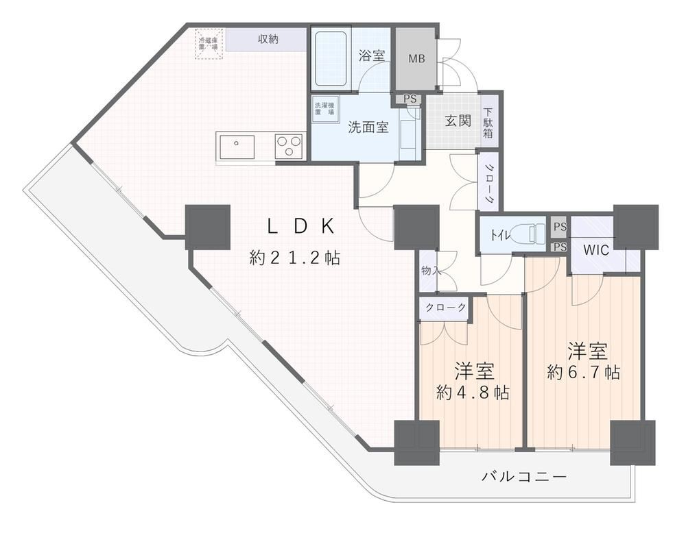 2LDK apartment in Aoba Ward, Sendai, Miyagi - Photo 1