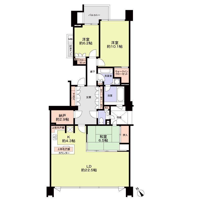 3LDK+S apartment in Showa Ward, Nagoya, Aichi - Photo 1