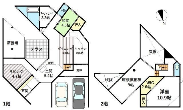 2LDK+S house in Takaoka, Toyama - Photo 1