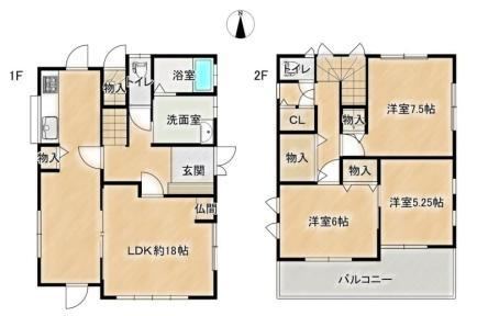 3LDK house in Sugito, Kitakatsushika District, Saitama - Photo 1