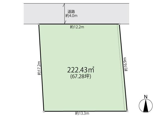222 m² land in Taihaku Ward, Sendai, Miyagi - Photo 1