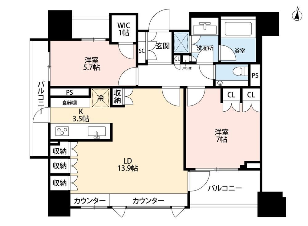 3LDK+S apartment in Chiyoda Ward, Tokyo - Photo 1