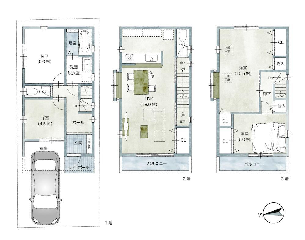 3LDK+S house in Higashiosaka, Osaka - Photo 1