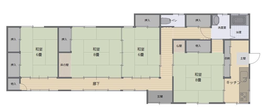 4K house in Otaki, Kiso District, Nagano - photo 2