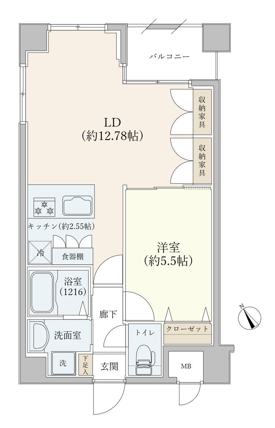 1LDK apartment in Setagaya Ward, Tokyo - Photo 1
