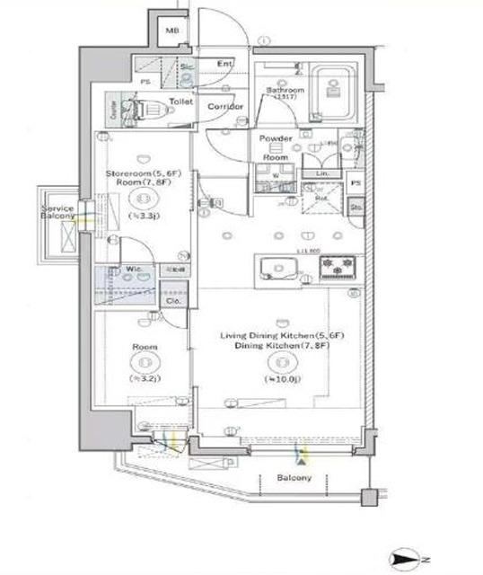 1LDK+S apartment in Shinjuku Ward, Tokyo - Photo 1