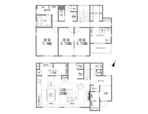 3LDK house in Machida, Tokyo - Photo 1