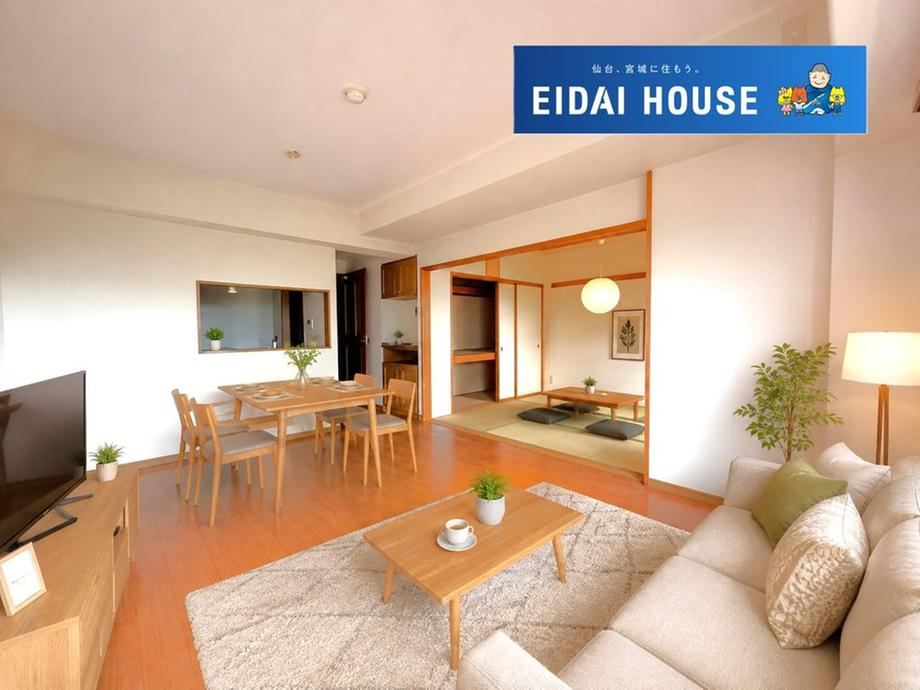 2LDK+S apartment in Miyagino Ward, Sendai, Miyagi - Photo 1